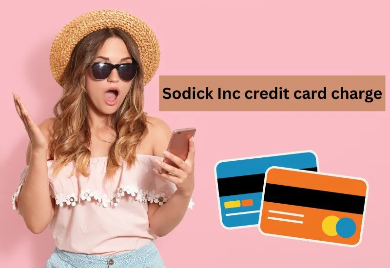 Sodick Inc credit card charge